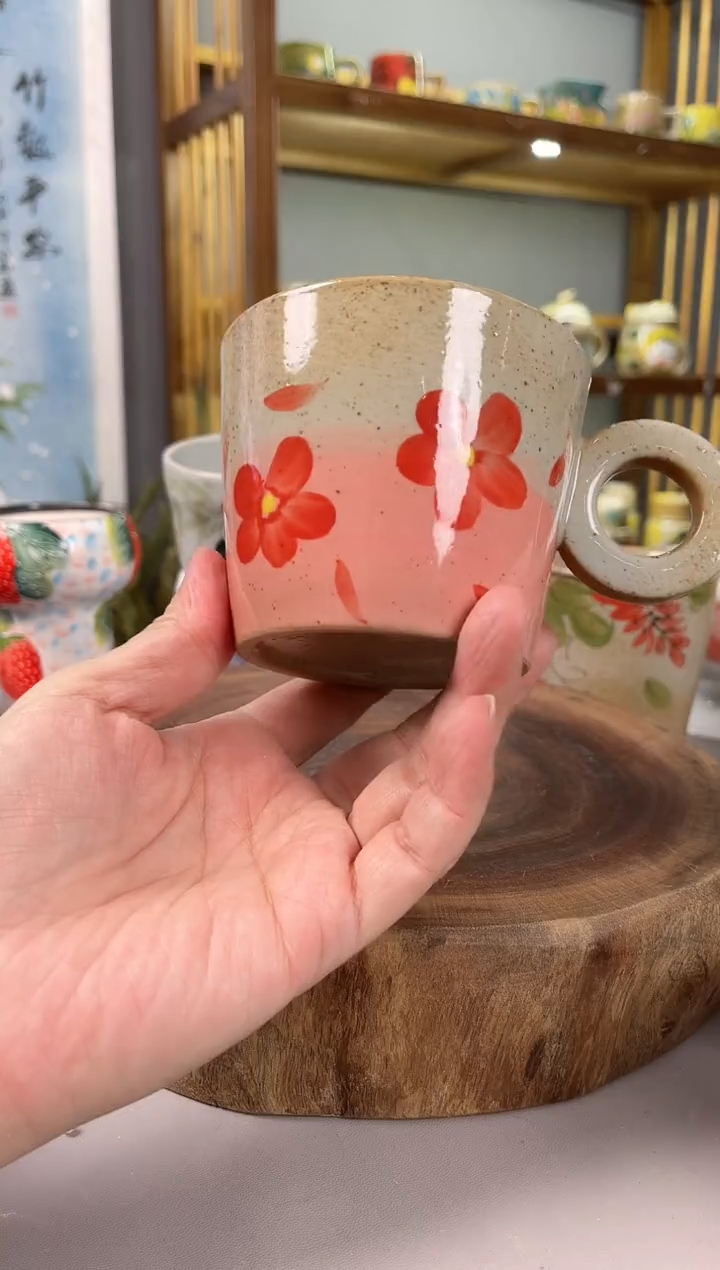 【闪购商品】瓷片景德镇手绘高温釉下彩