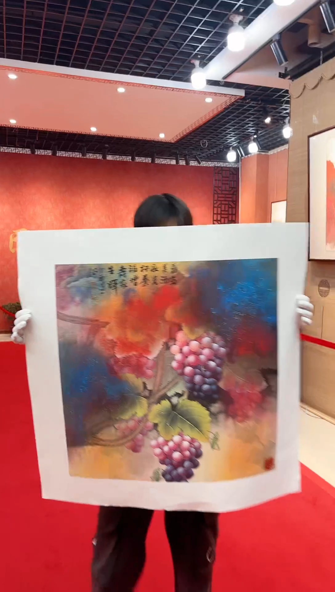 【闪购商品】国画国画道一老师手绘作品D31