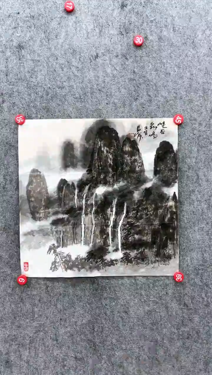 【闪购商品】国画2平尺 LEIZHENGMIN