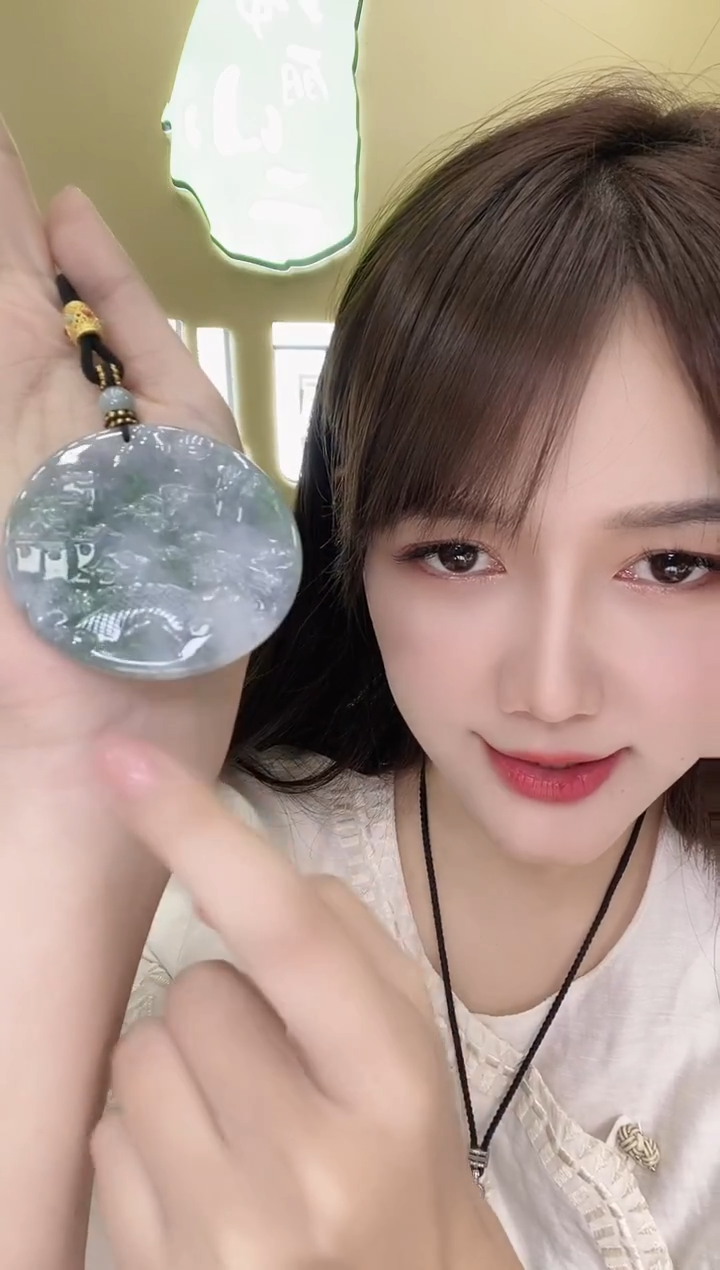 未镶嵌挂件翡翠373727/翡翠山水   多样性一件发