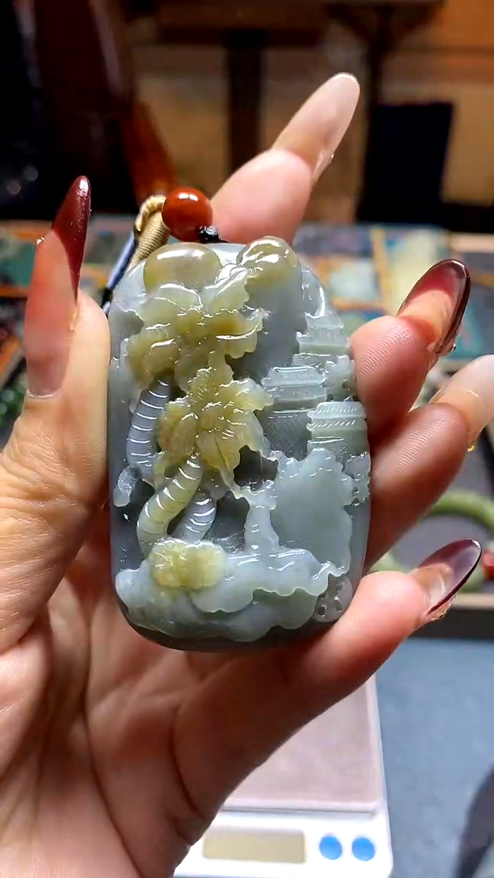 颈饰未镶嵌和田玉多样性拍一发一