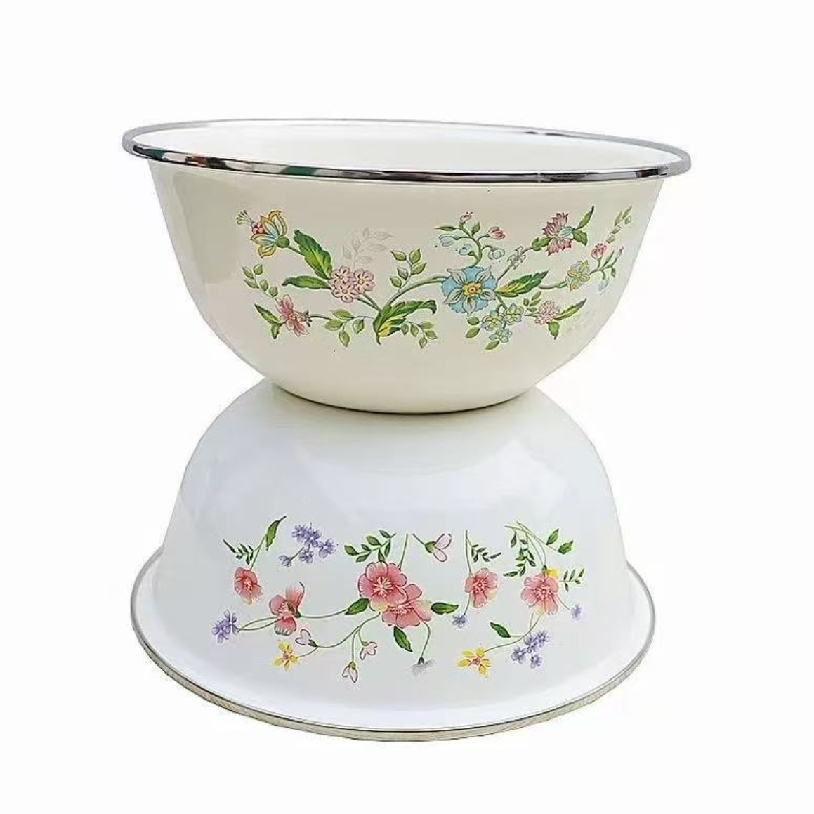 14（搪瓷）加厚碗2个芳香