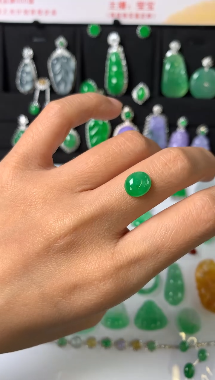 未镶嵌定制翡翠裸石（镶嵌定制）