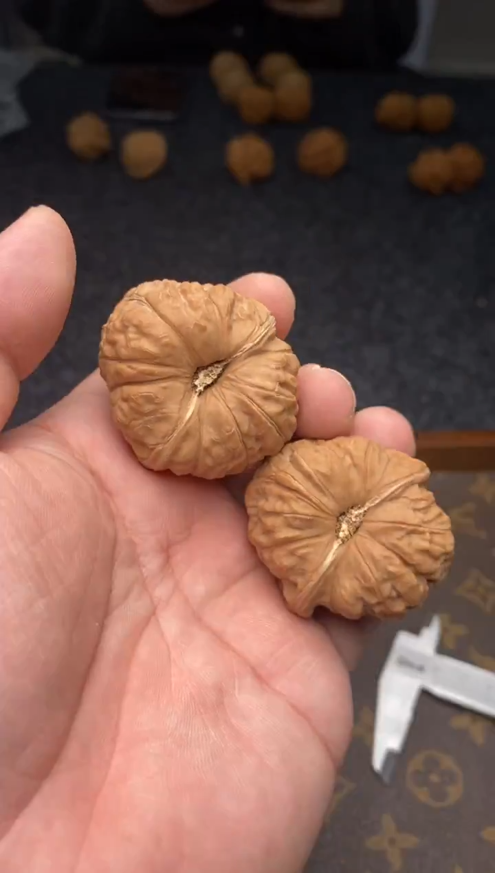 把件文玩核桃B267号41尺南瓜墩