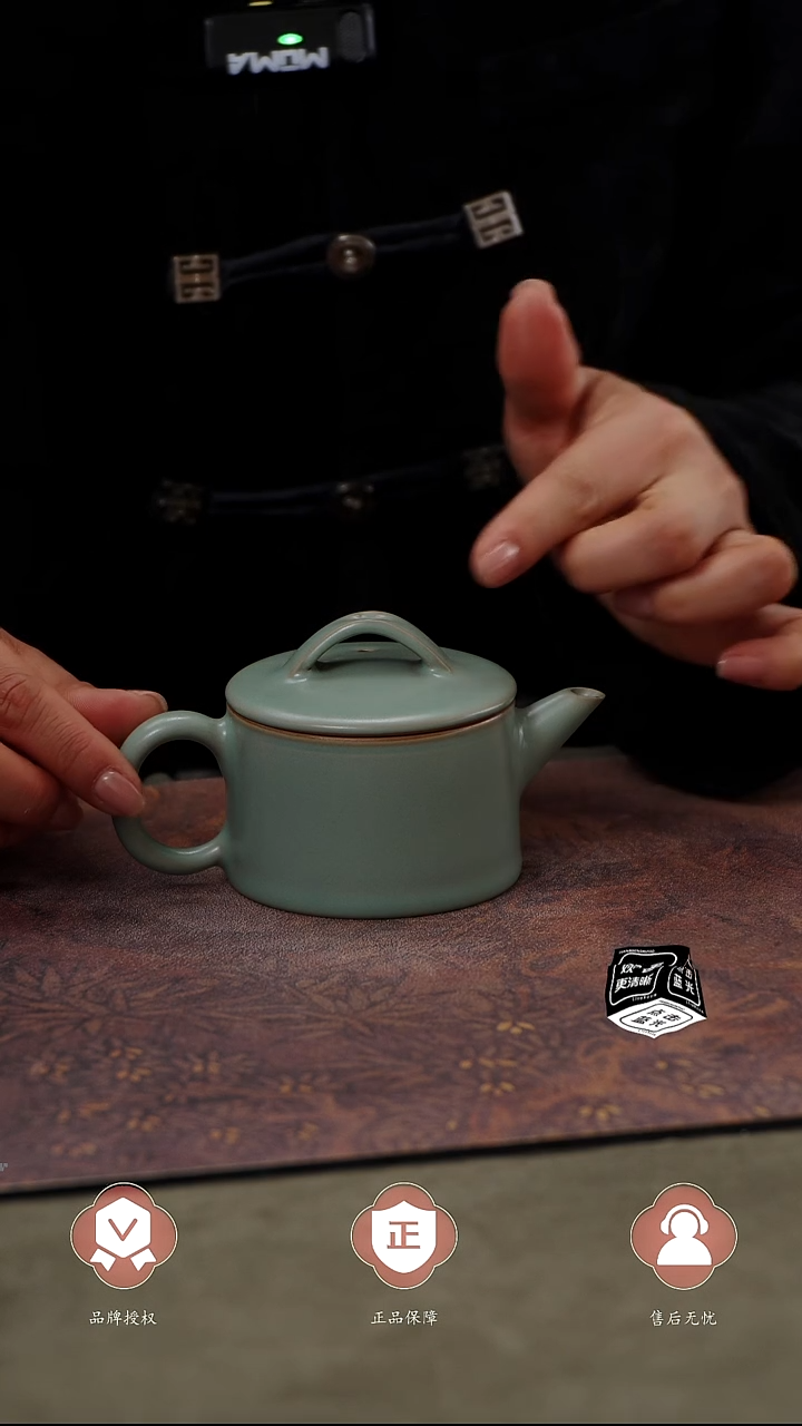 【闪购商品】杯781号汉瓦壶瑕..........
