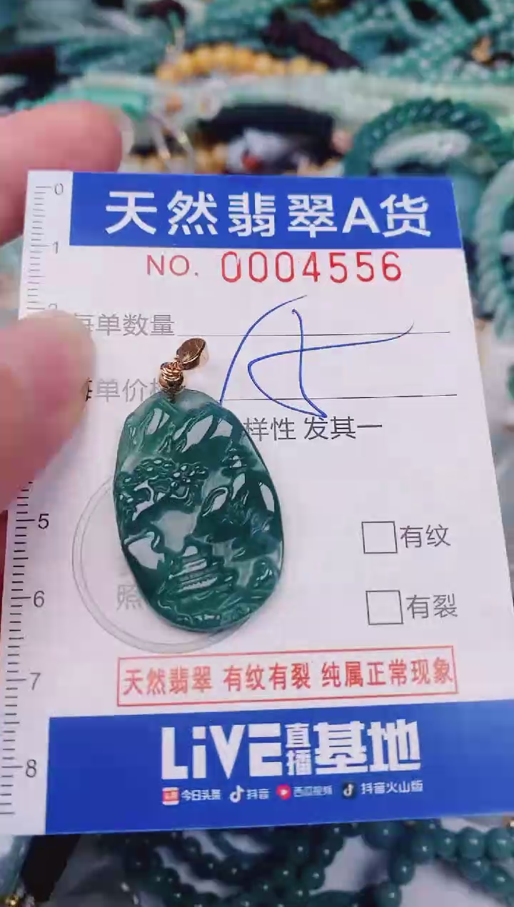 颈饰未镶嵌翡翠00004556