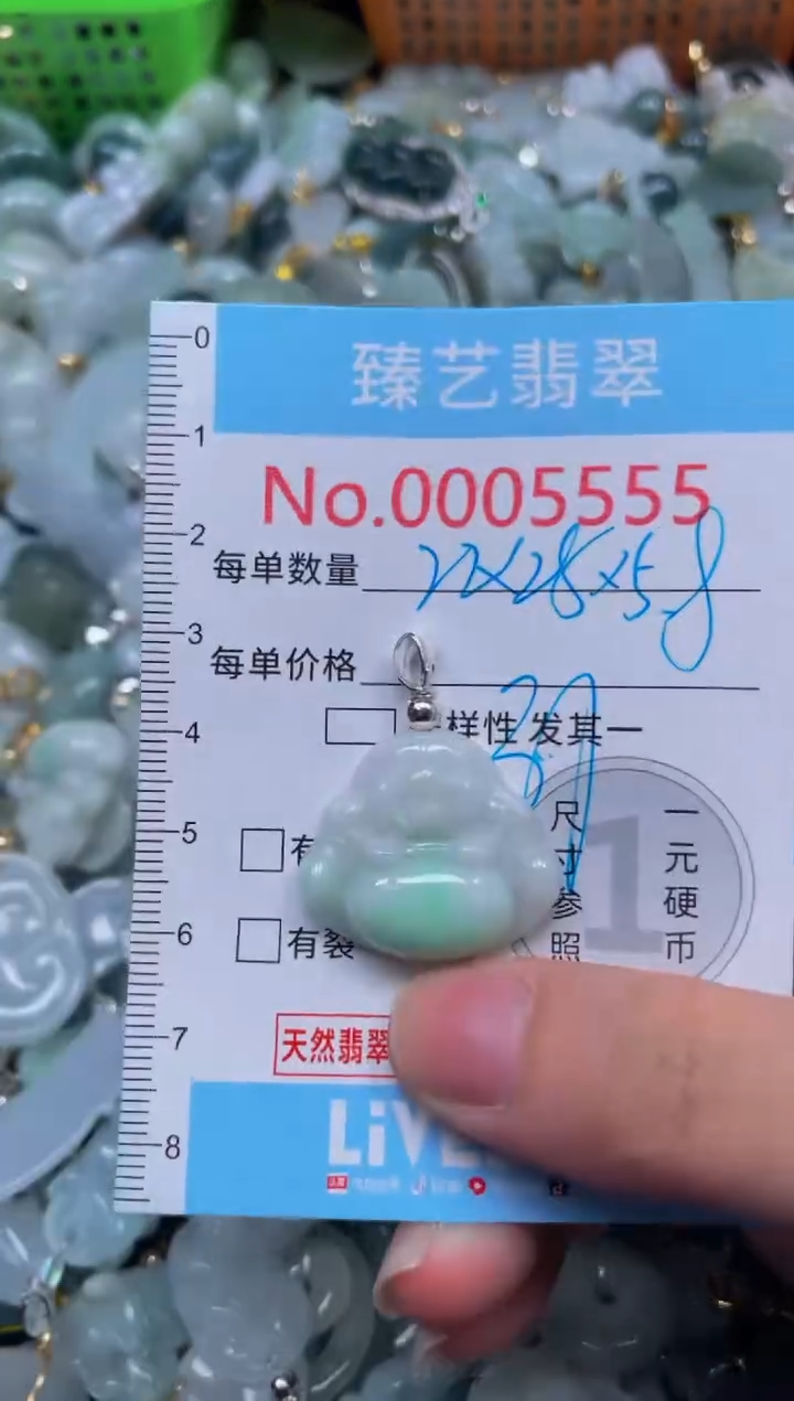 颈饰未镶嵌翡翠5555