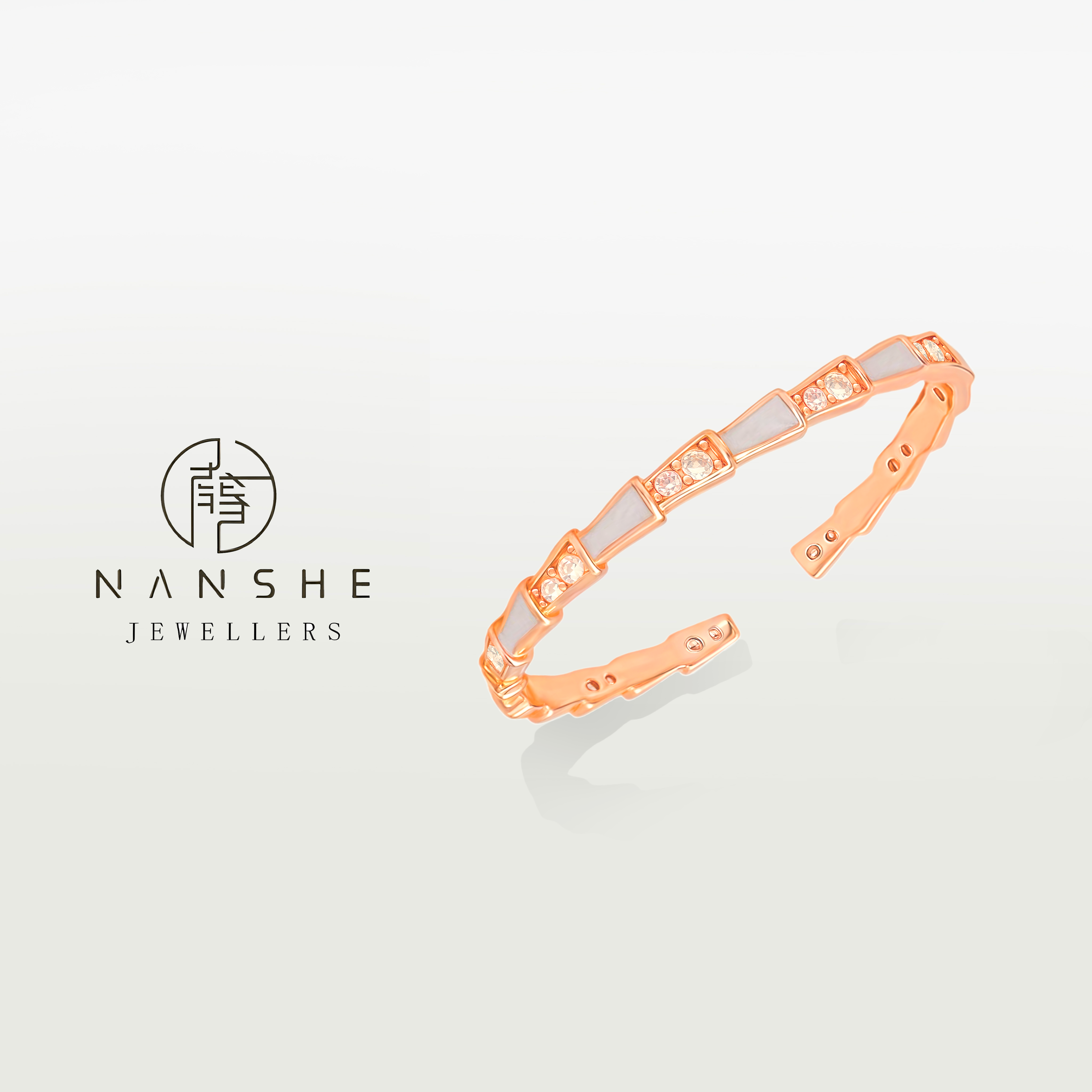 NANSHE/南奢 蛇骨手镯轻奢时尚百搭 L229