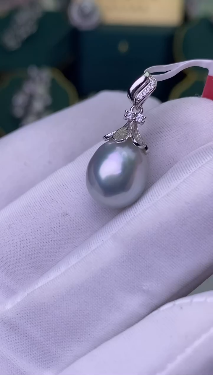 【闪购商品】海水珍珠颈饰银S925镶嵌10-11