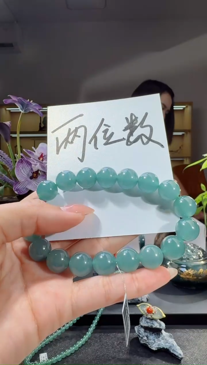 未镶嵌手串翡翠手串（多样性发其一）