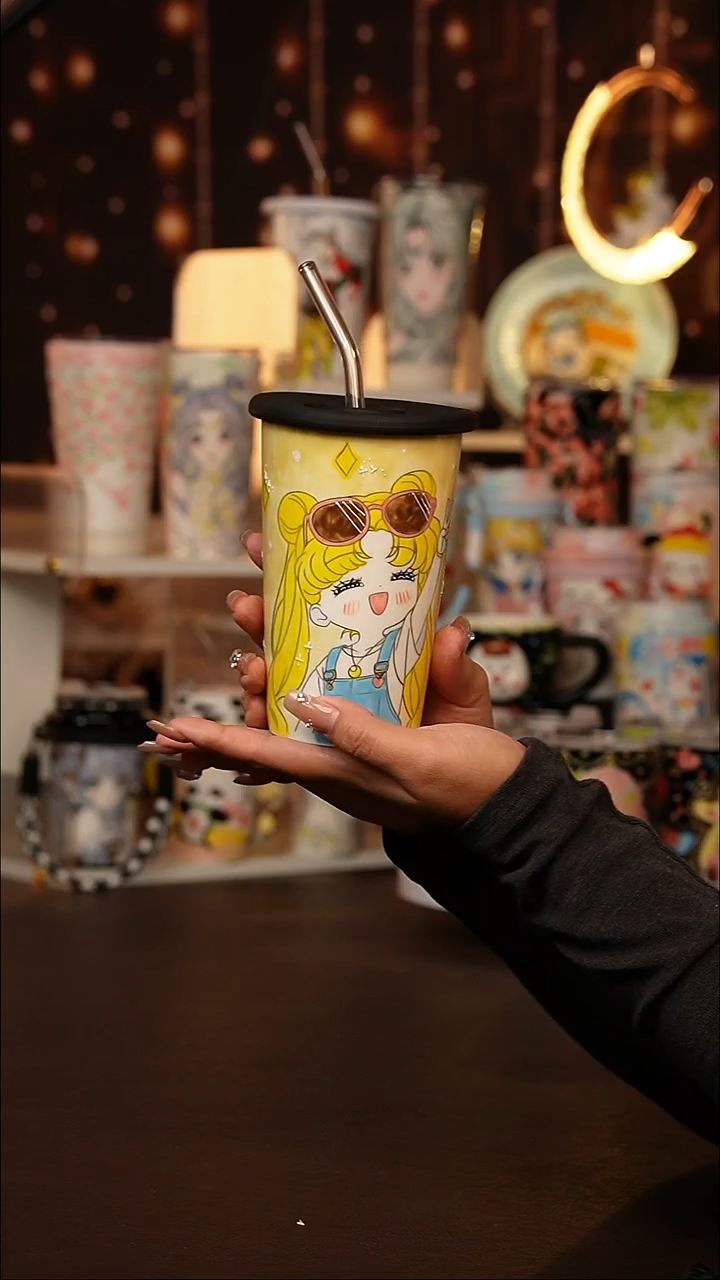 (玉泥）景德镇手工手绘文创陶瓷杯