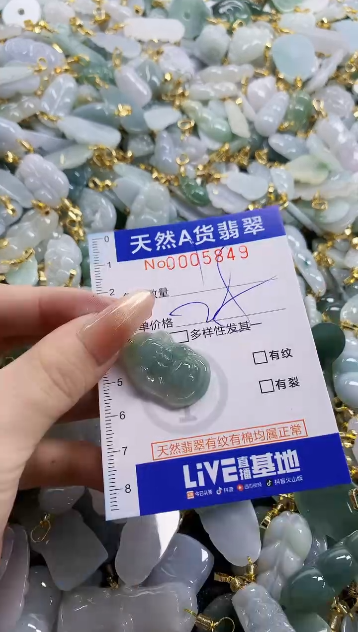 颈饰未镶嵌翡翠天然A货翡翠