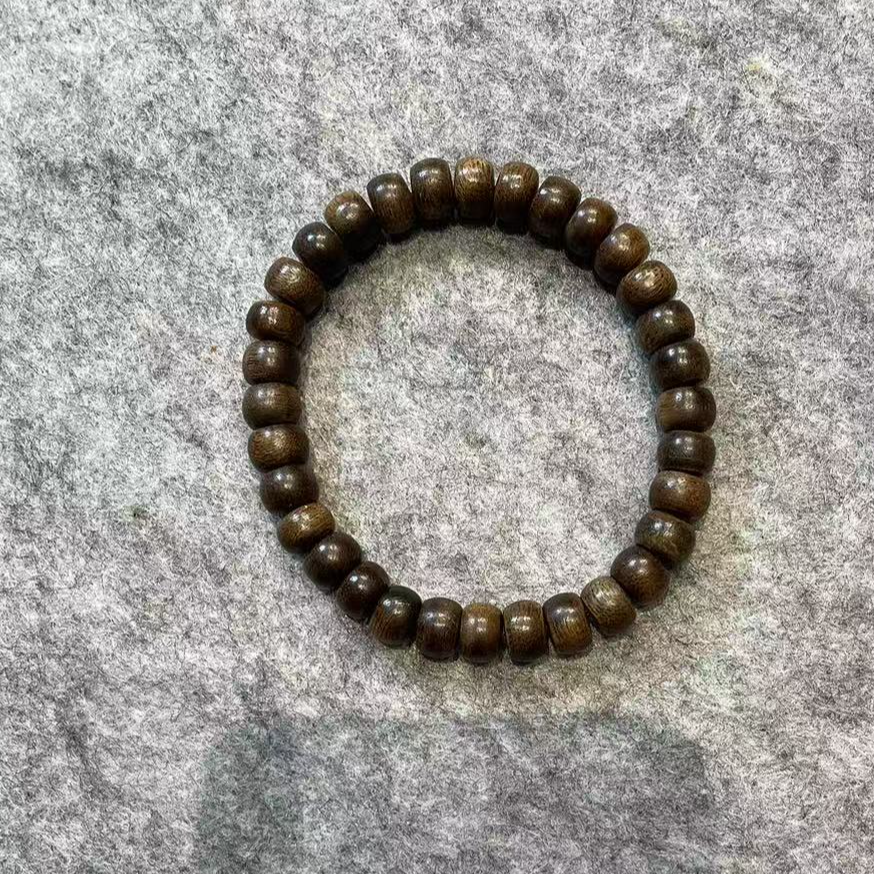 【梦想珍藏】RSP1025富森红土沉香手串苹果珠0.8沉水（多样性发货）