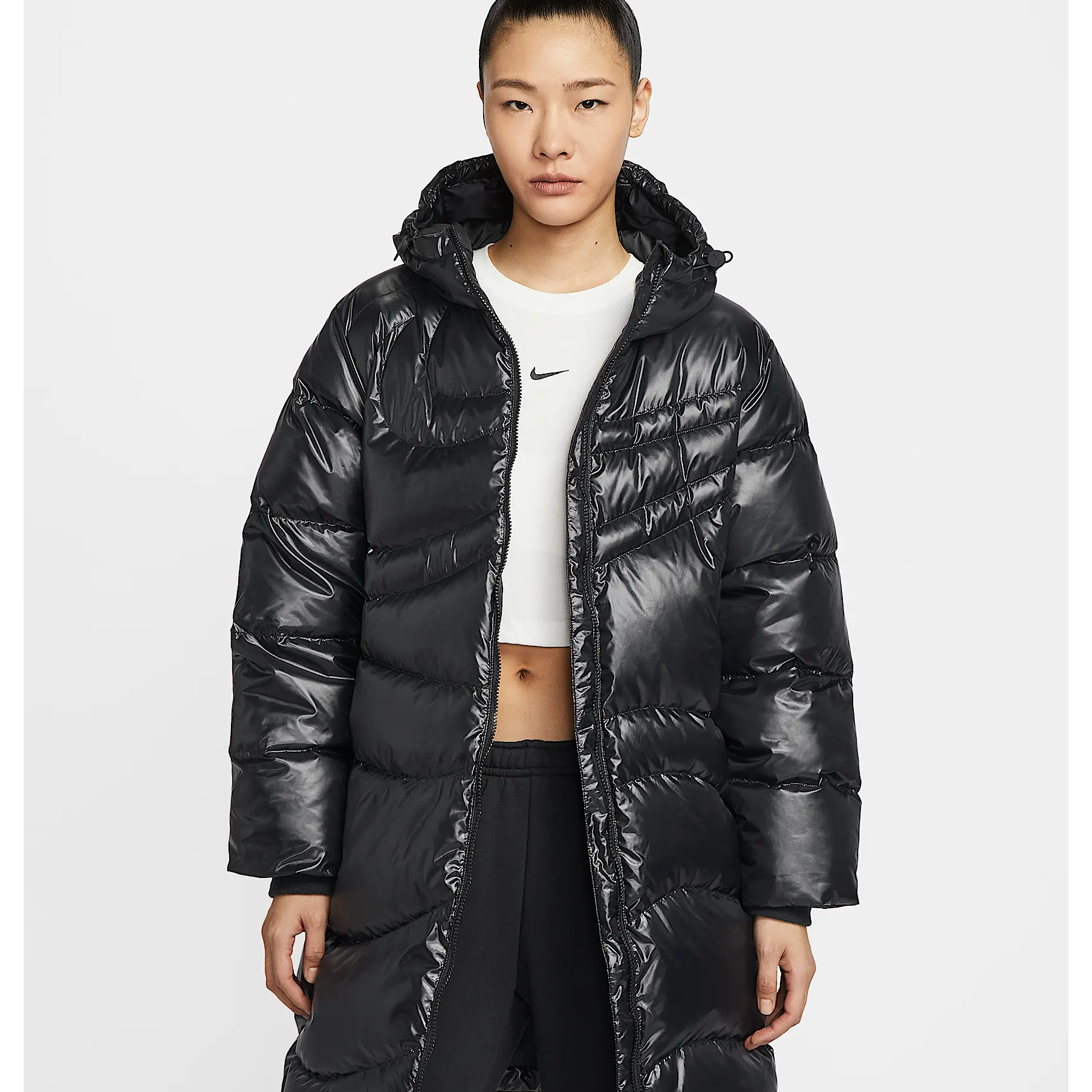 NIKE/耐克KYOKA同款女子 Oversize 风拒水羽绒外套HV2752010