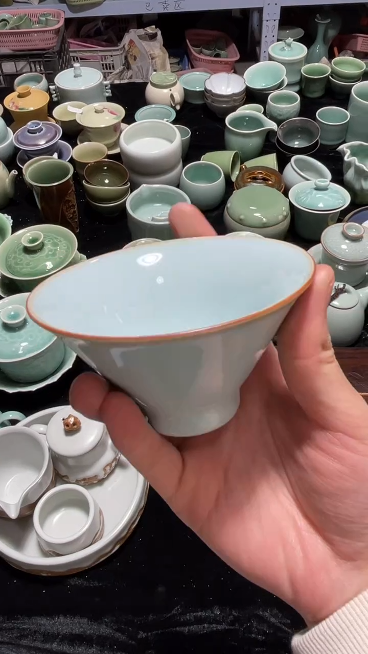 【闪购商品】特价福利 微瑕 慧仙青瓷