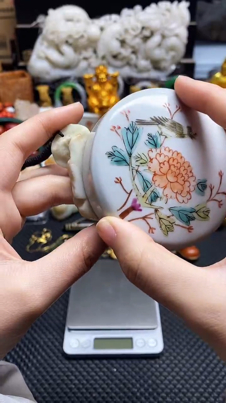 【闪购商品】瓷片瓷片瓷器 摆件1个