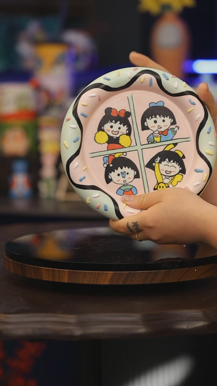 【闪购商品】摆件景德镇釉下彩绘设计师款式陶瓷