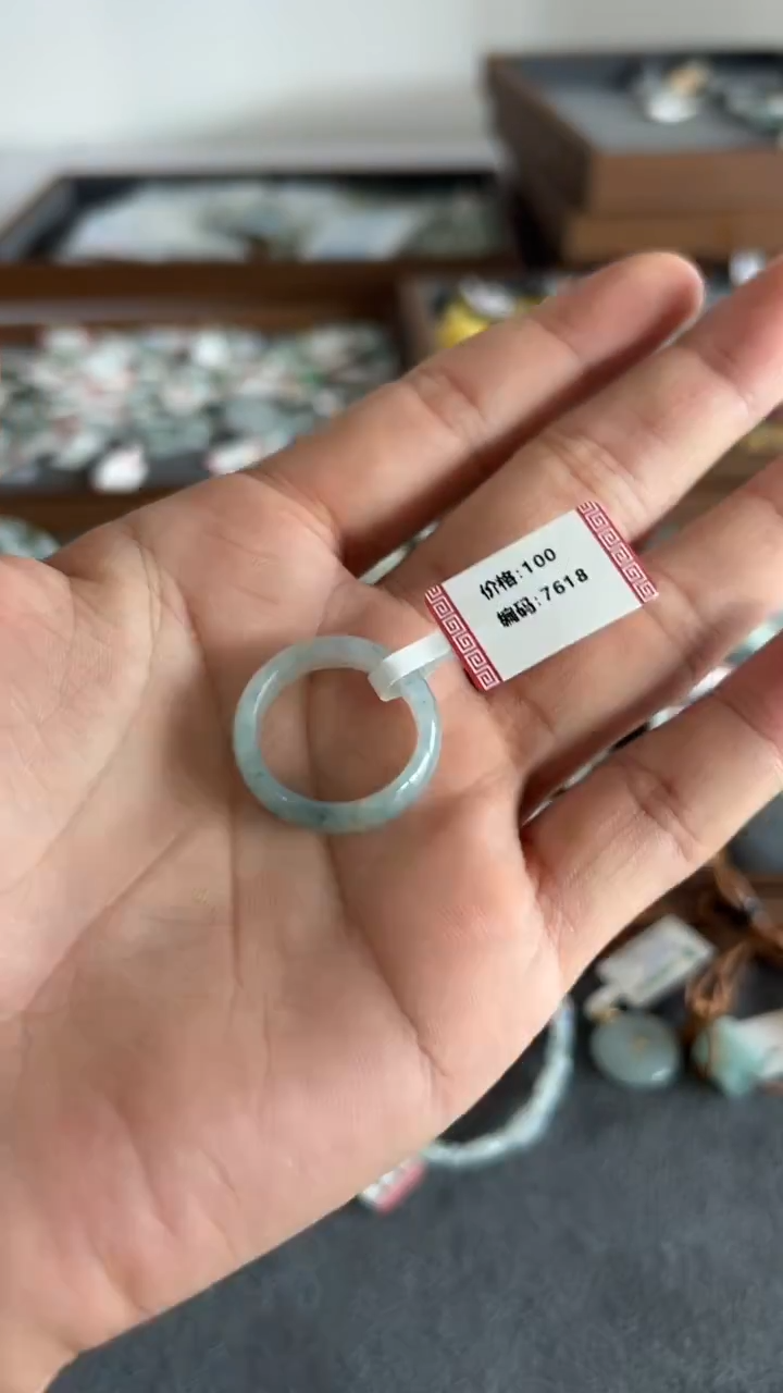 颈饰未镶嵌翡翠7618号买断20