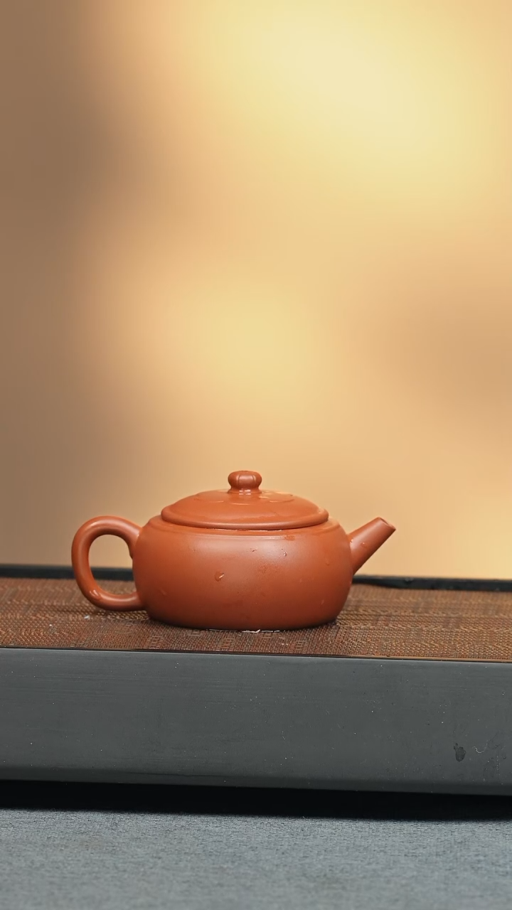 【闪购商品】紫砂茶壶五堂 石鼓-周季山