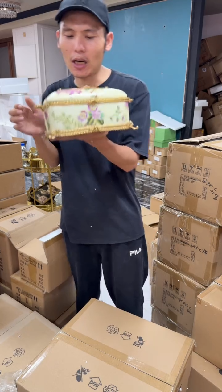 黄铜黛姿家居装饰品摆件  