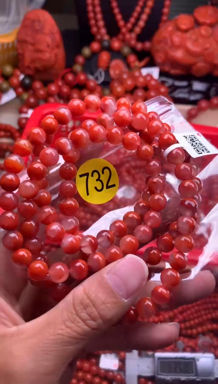 【闪购商品】南红玛瑙珠宝奇石未镶嵌732-7