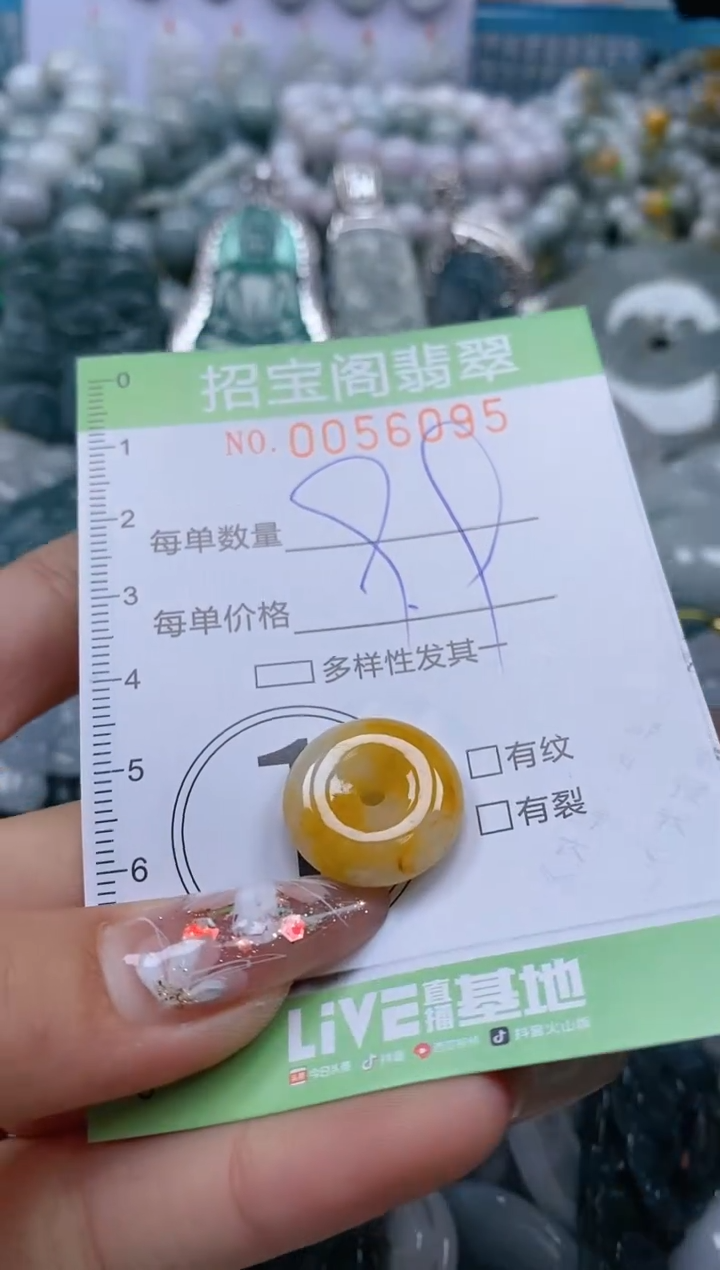 【闪购商品】翡翠颈饰未镶嵌闪购商品0056095