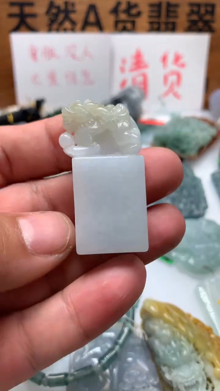 【闪购商品】翡翠颈饰未镶嵌保真天然A货翡翠