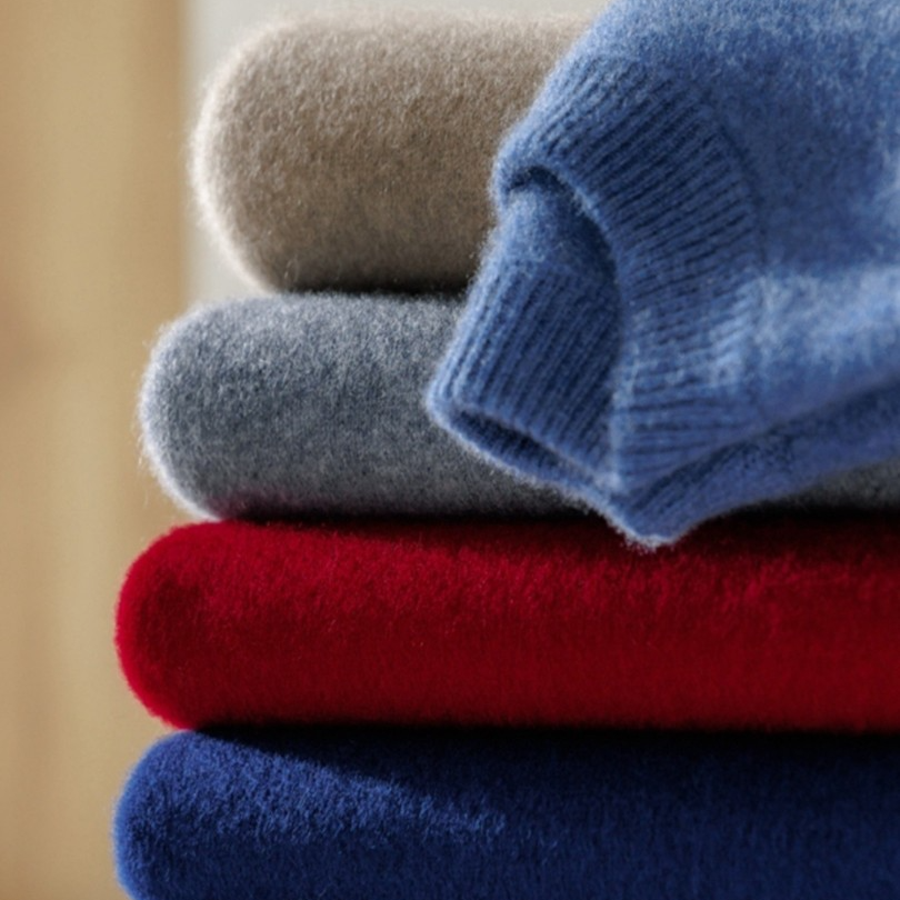 【断码捡漏】男士秋冬新款商务针织纯羊毛衫保暖百搭时尚毛衣1-100