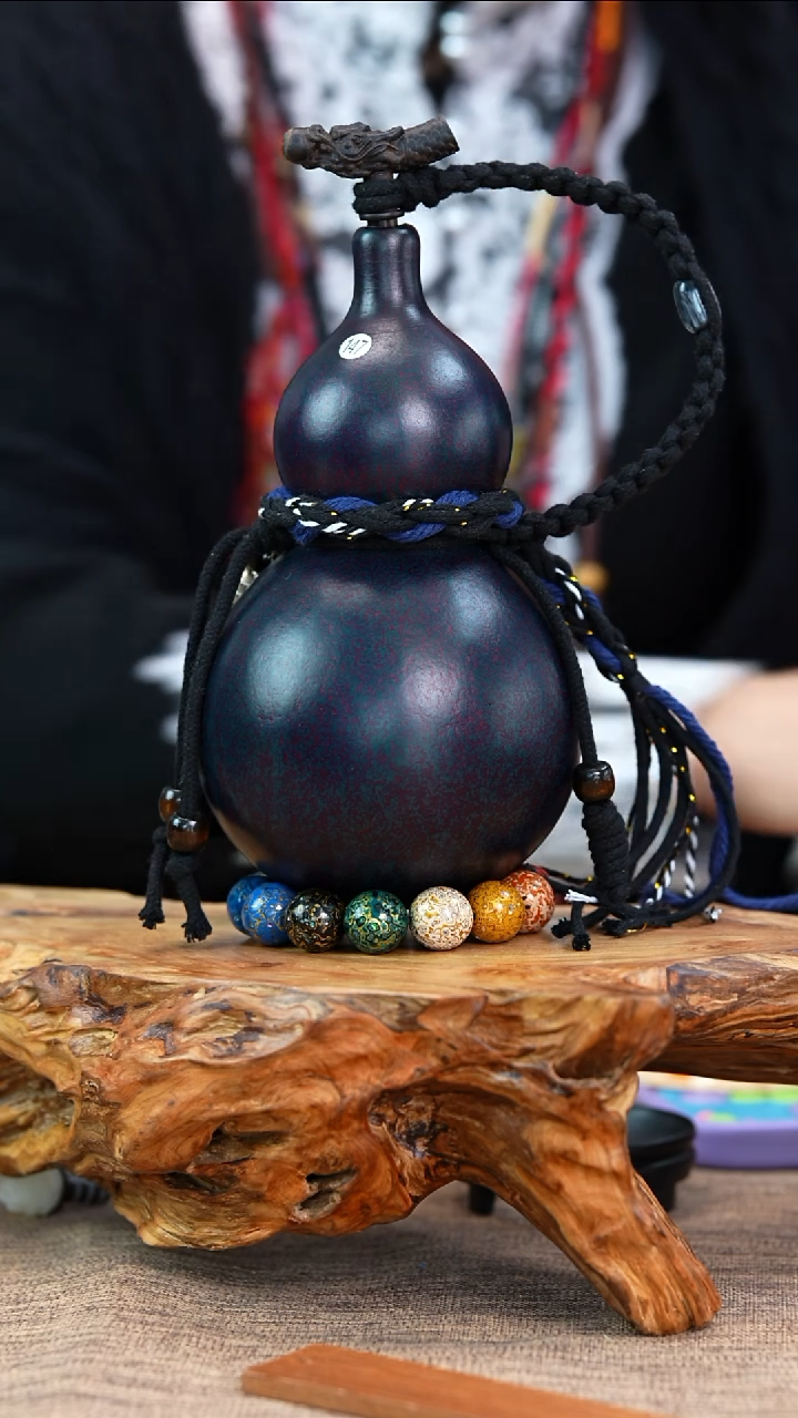 【闪购商品】147—光岳葫天然大漆酒葫芦不含漆珠