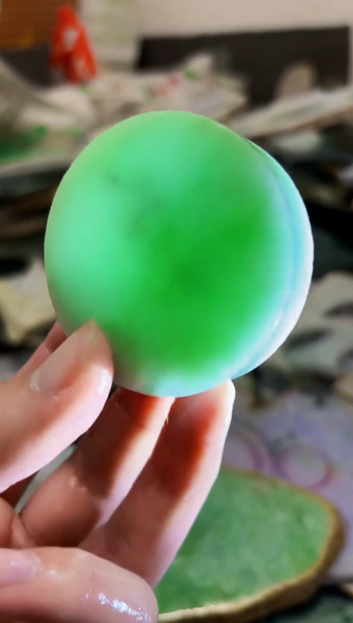 【闪购商品】翡翠颈饰未镶嵌A货白谭1818