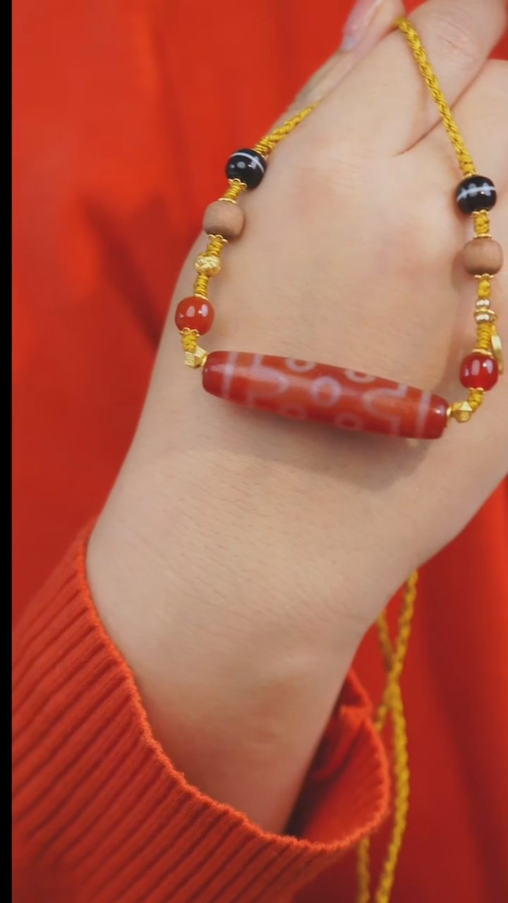 【闪购商品】玛瑙/玉髓项链未镶嵌多样性发一