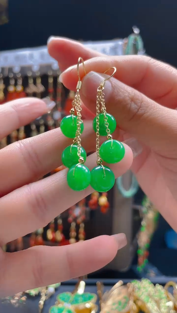 【闪购商品】玛瑙/玉髓耳饰合金026玛瑙饰品