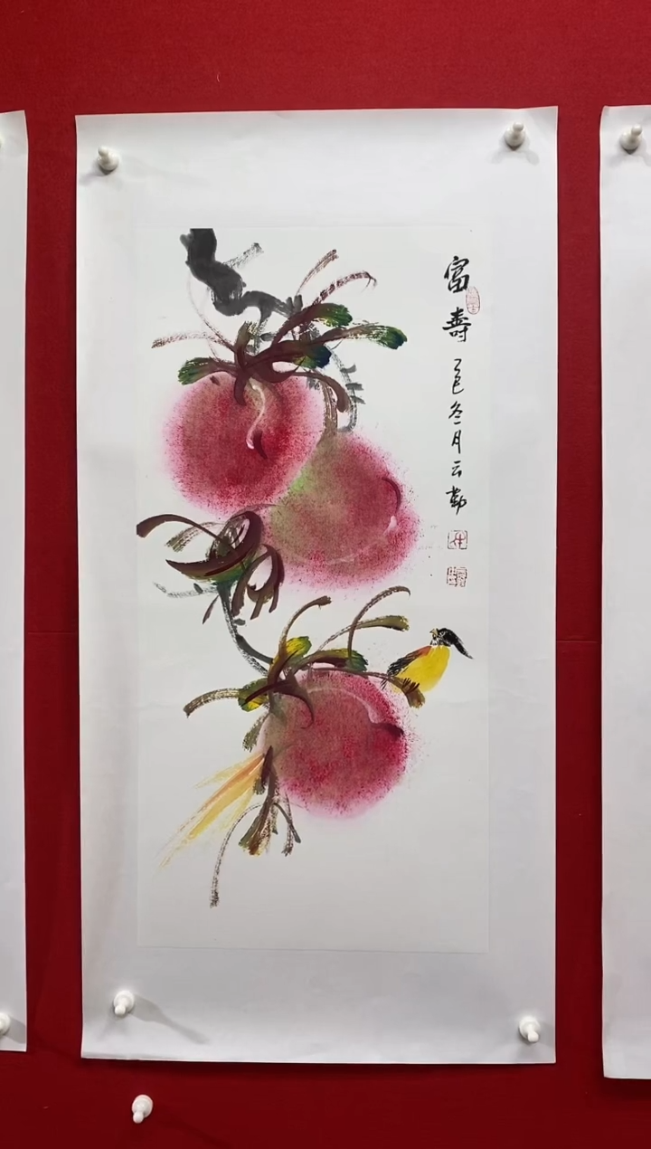 国画国画NYQ杰牛云勤老师作品