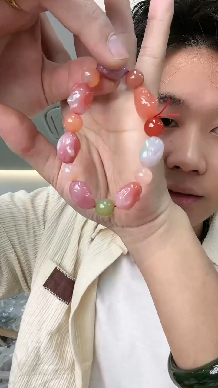 【闪购商品】玛瑙/玉髓盐源未镶嵌手串