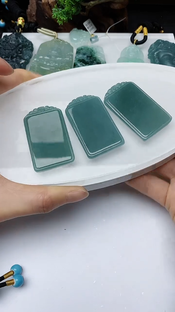 【闪购商品】翡翠颈饰未镶嵌多样性发其一