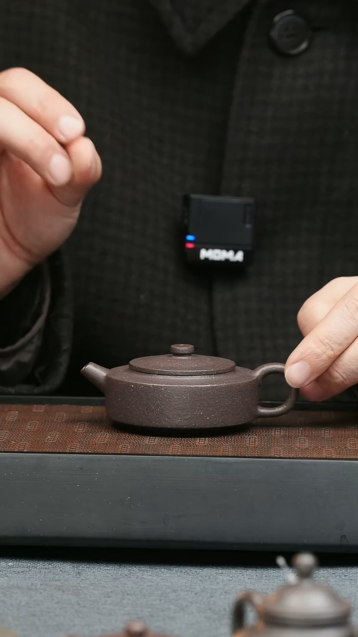 【闪购商品】紫砂茶壶五堂 荆溪伯俊-周盘-手工炼泥