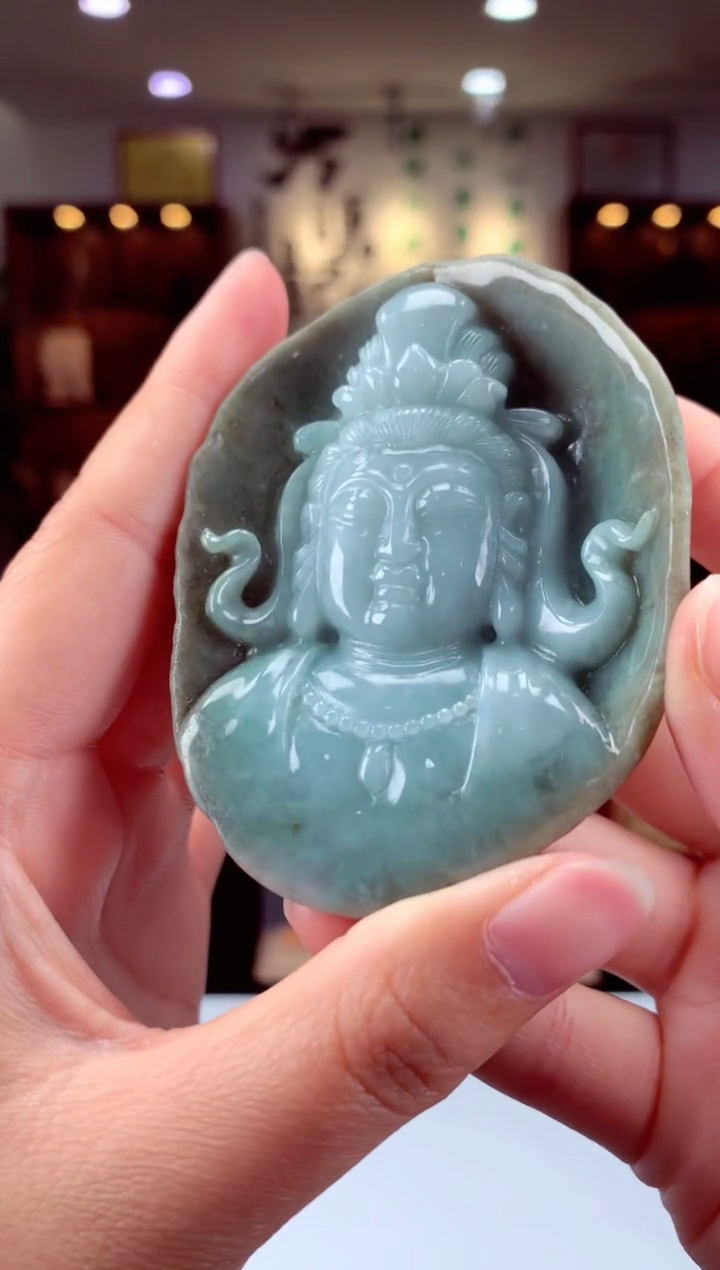 【闪购商品】定制翡翠未镶嵌天然A货翡翠（拍一发一）