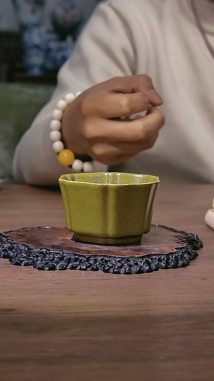 【闪购商品】009小王严选逸古堂茶叶沫釉主人杯