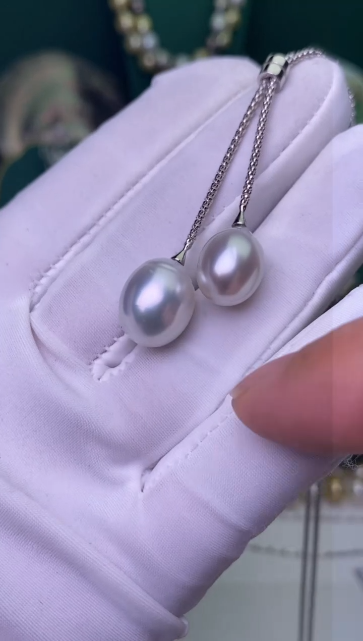 【闪购商品】海水珍珠颈饰银S925镶嵌10-13