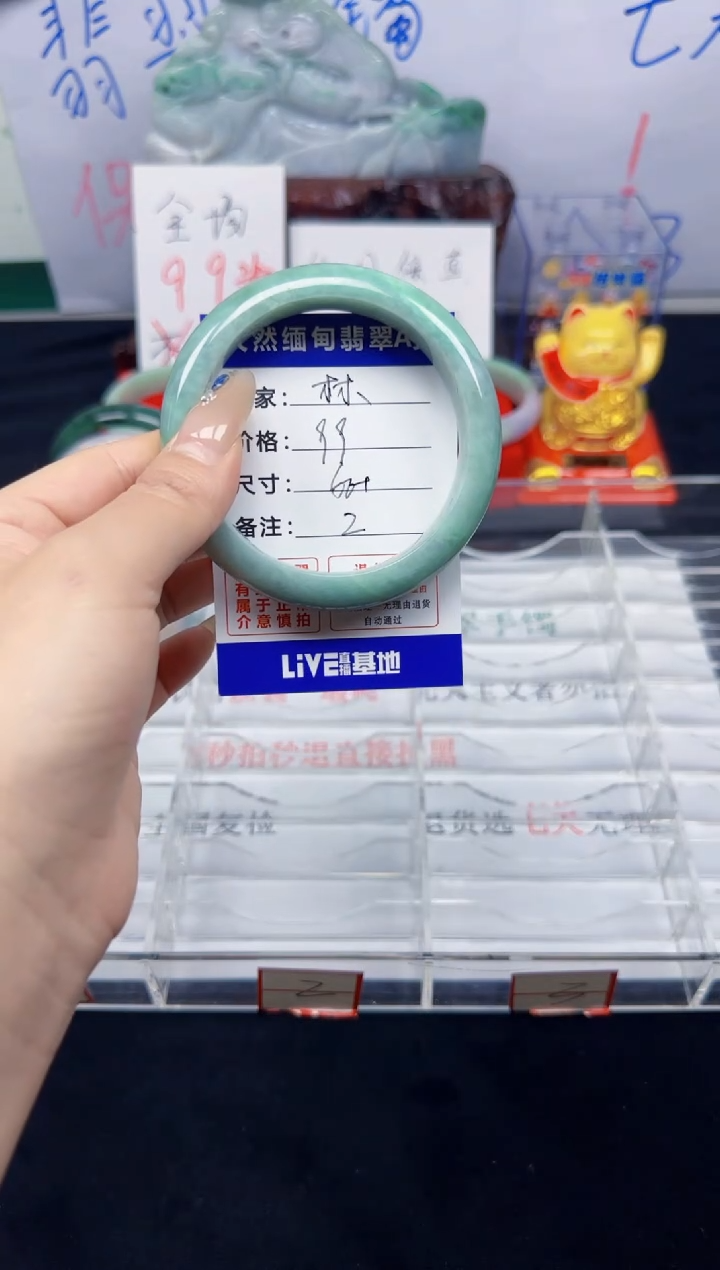 未镶嵌手镯翡翠@*木2