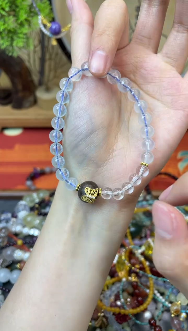 【闪购商品】海蓝宝石手链未镶嵌528