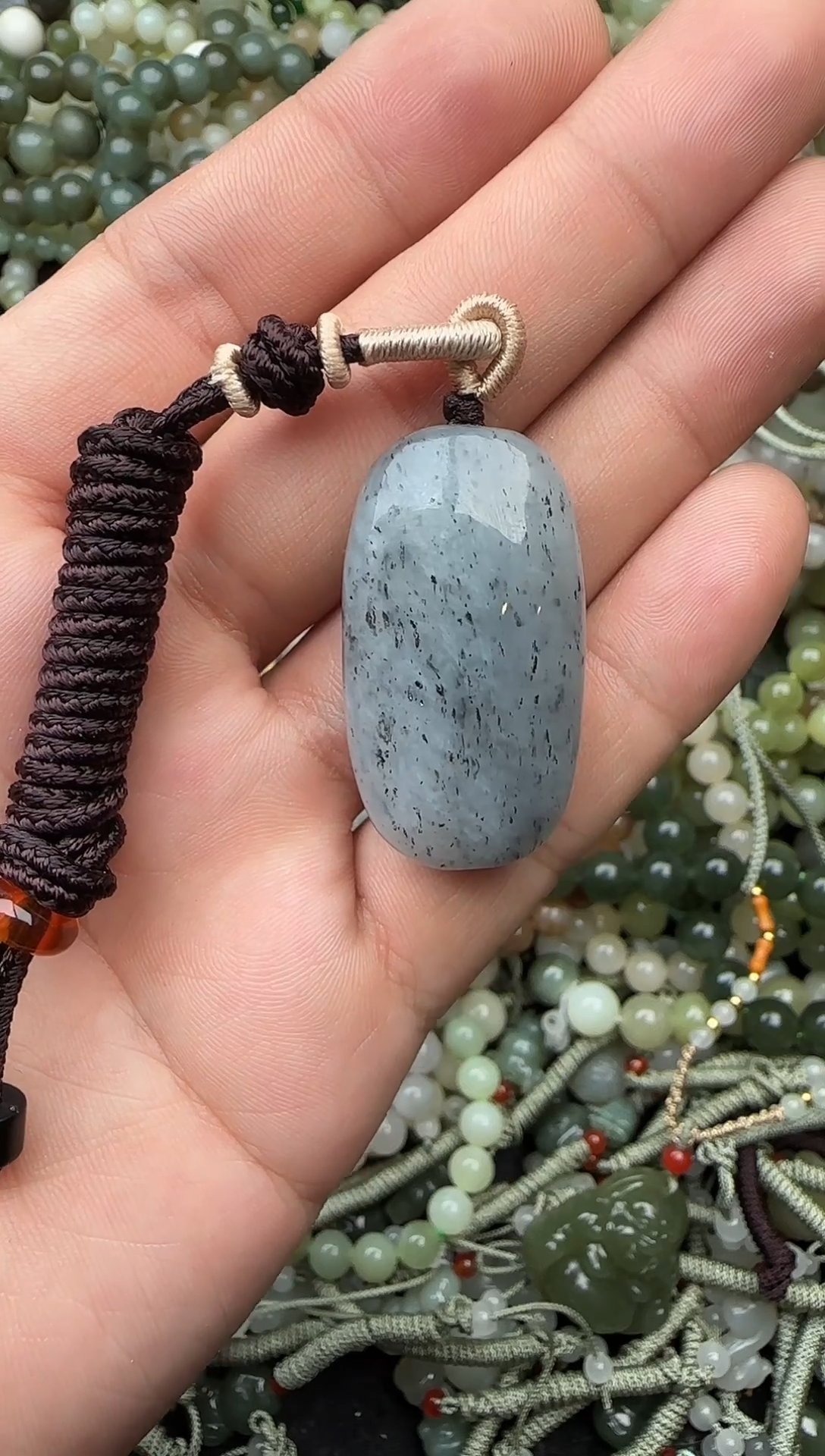 颈饰未镶嵌和田玉拍一发一