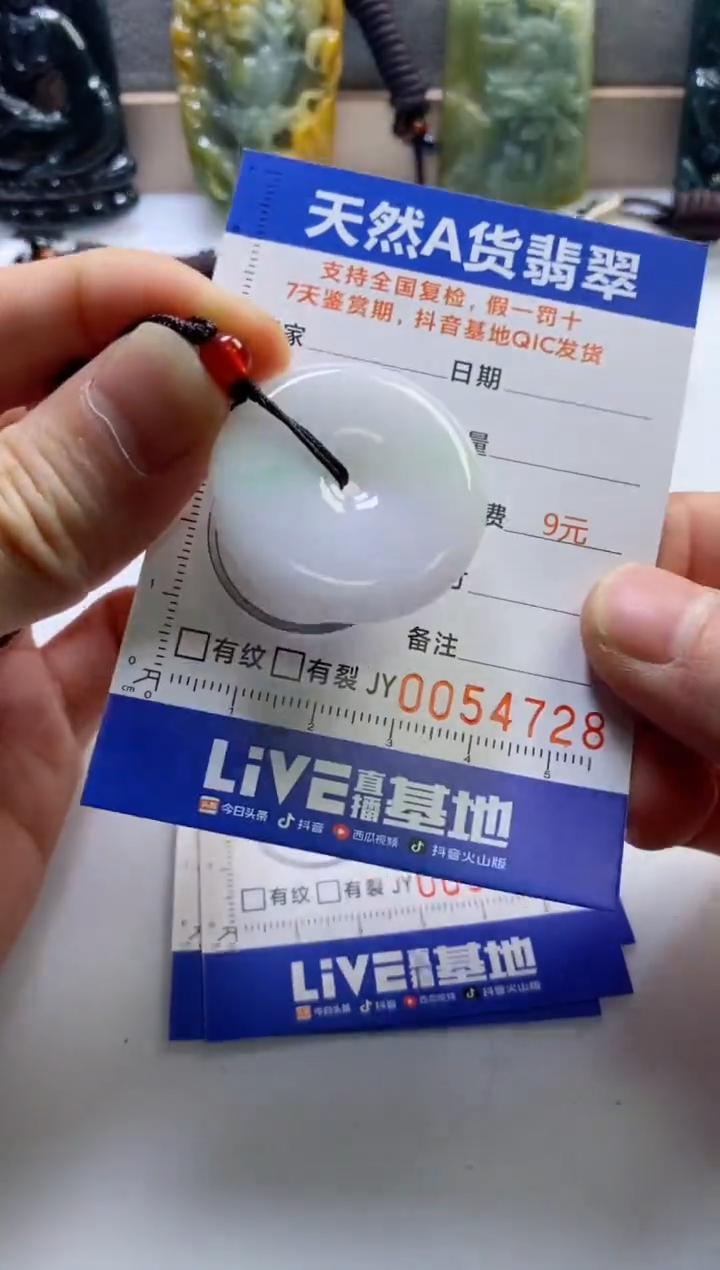 【闪购商品】翡翠挂件未镶嵌