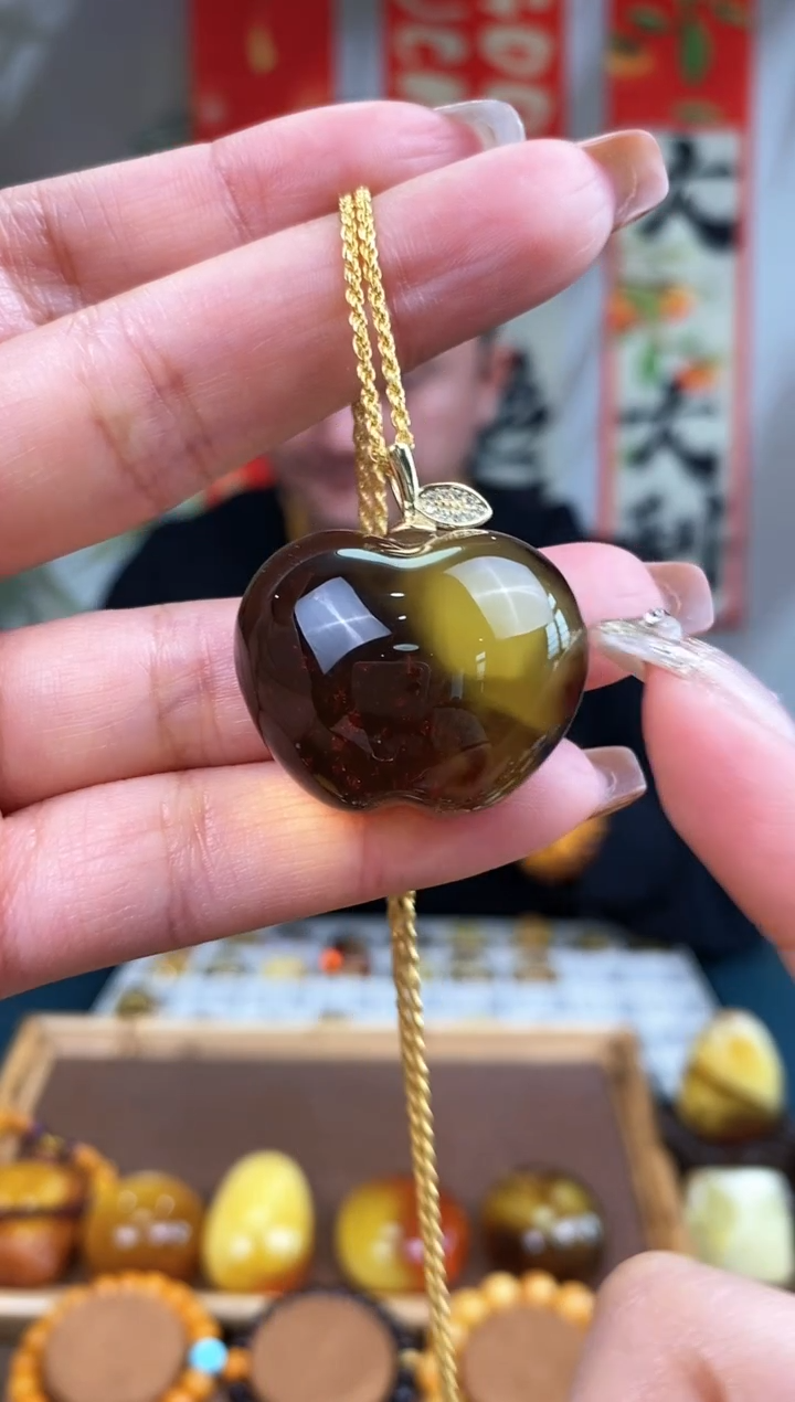 【闪购商品】琥珀裸石银S925镶嵌基地发货 一物一证 顺丰包邮