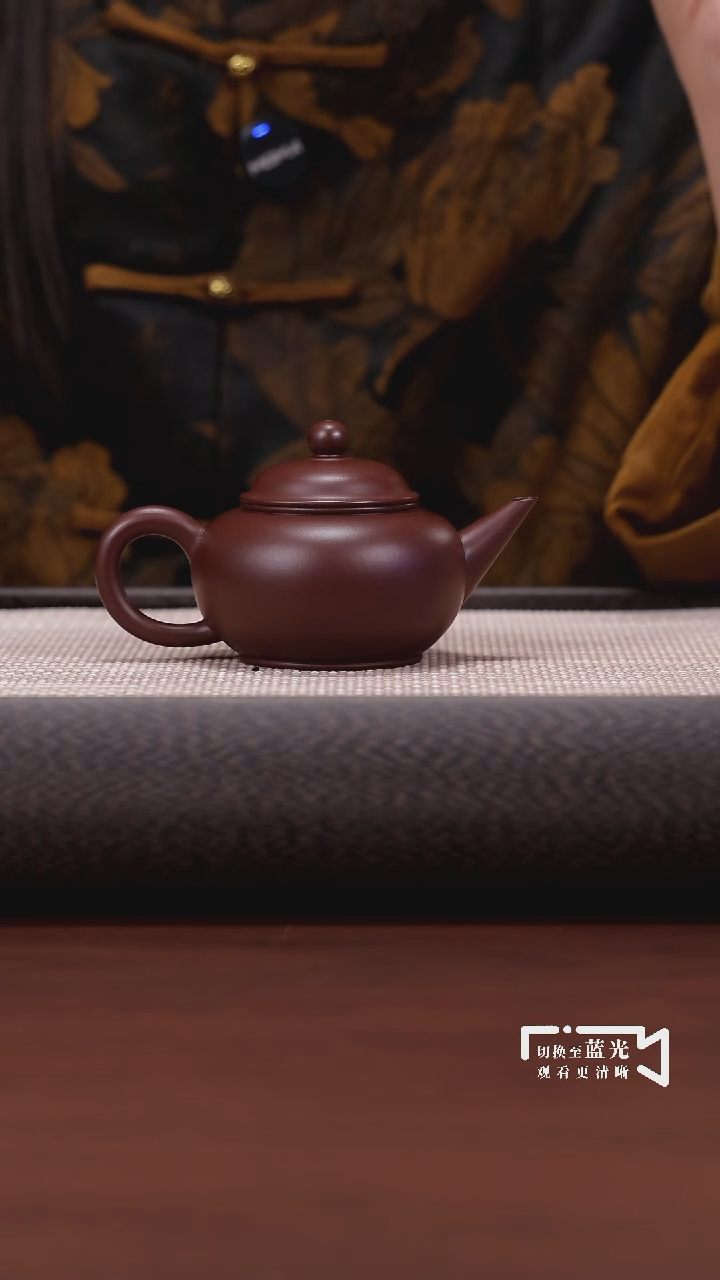 【闪购商品】紫砂茶壶WT 紫袍玉砂 水平 150cc