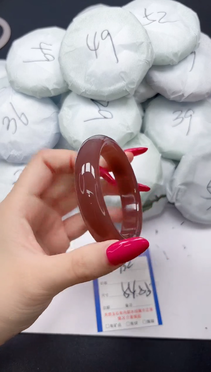 未镶嵌手镯石英质玉132/5455