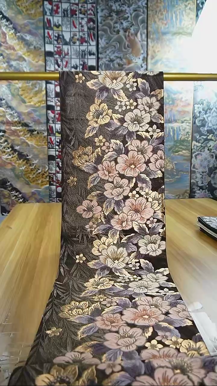 【闪购商品】织绣织锦161六通花卉