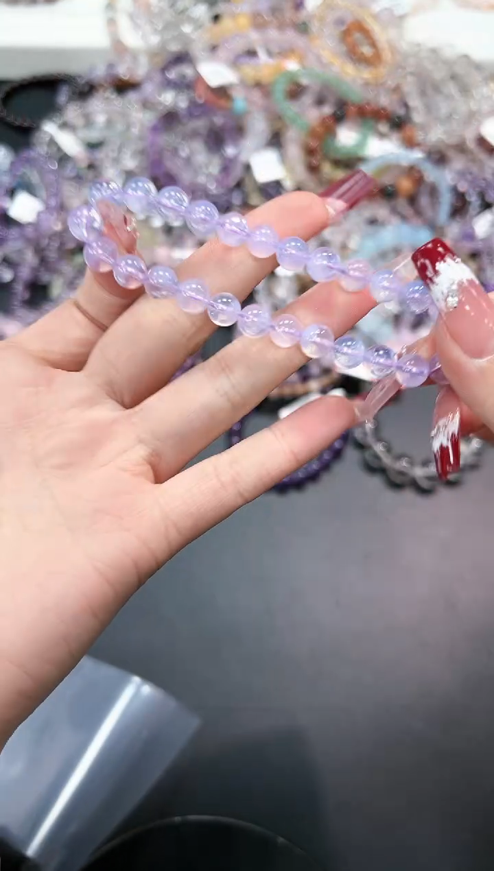 【闪购商品】水晶手串未镶嵌94p多样性发其一/1条默认微瑕