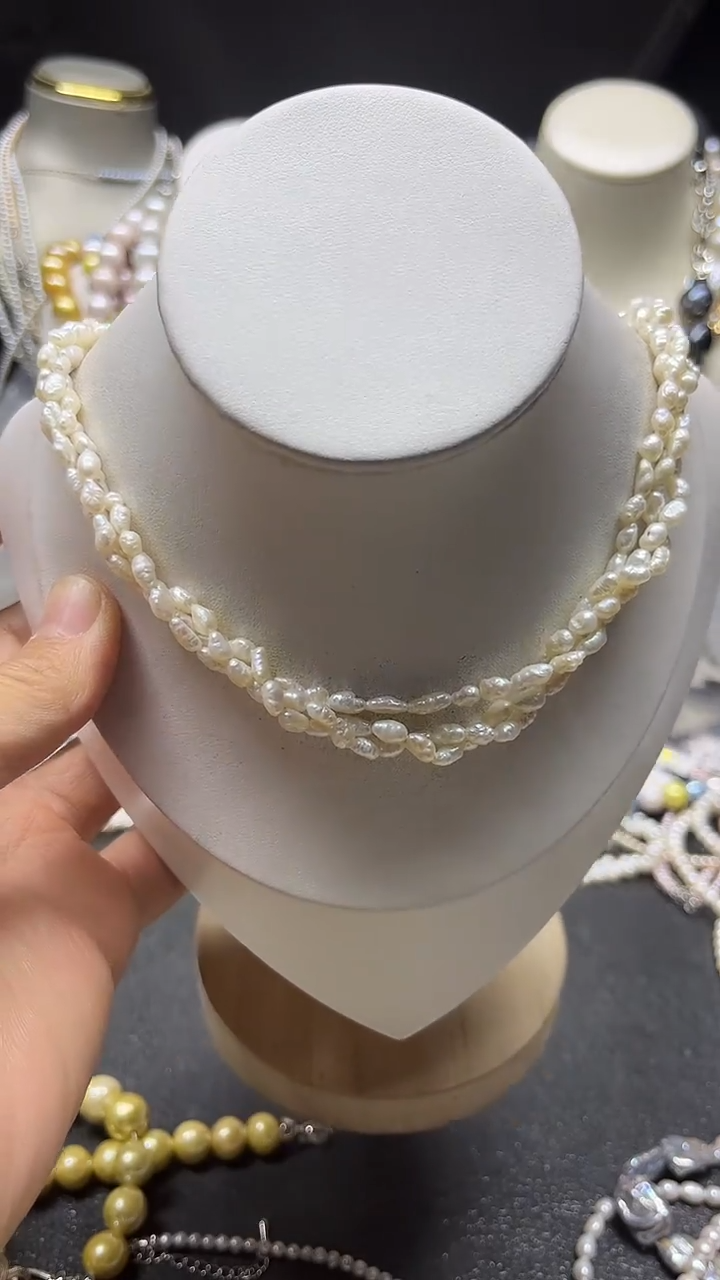 颈饰未镶嵌淡水珍珠多人