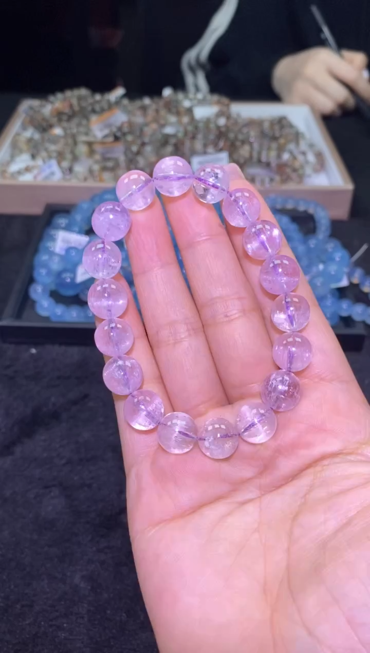 未镶嵌锂辉石单圈紫锂辉单圈-A21-多样性发其一